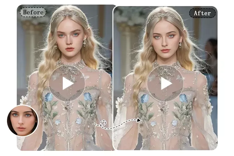 Instantly swap faces in videos with AI