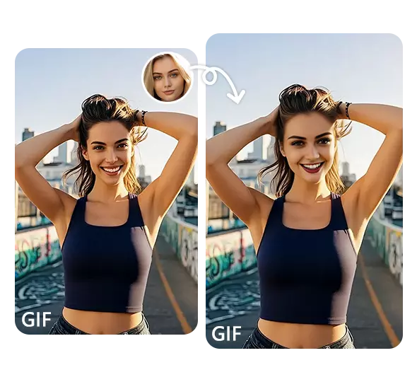 GIF Face Swap - Create Hilarious Animated Face Swaps Free Online