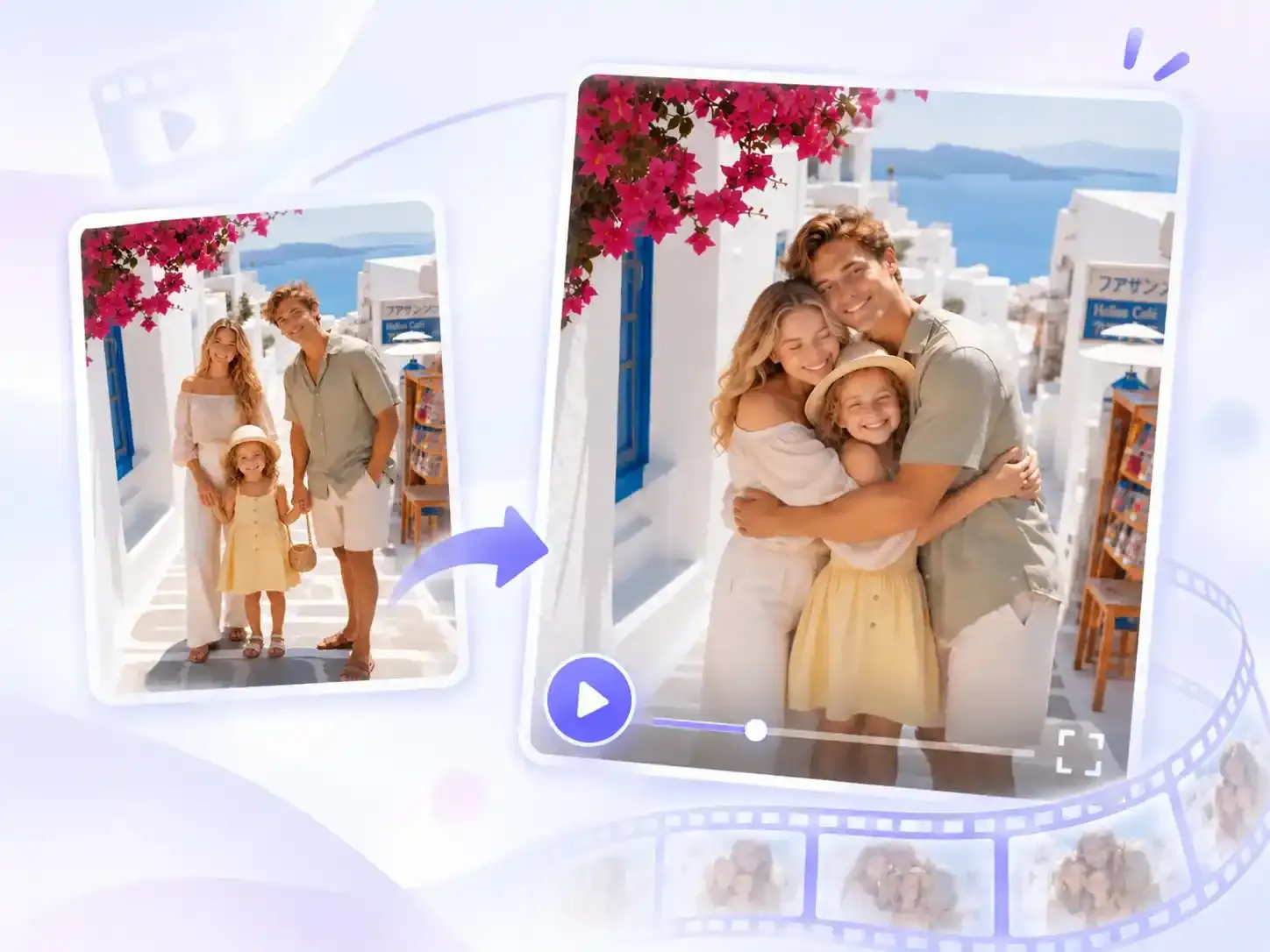Turn Your Family Photos into Hug Videos