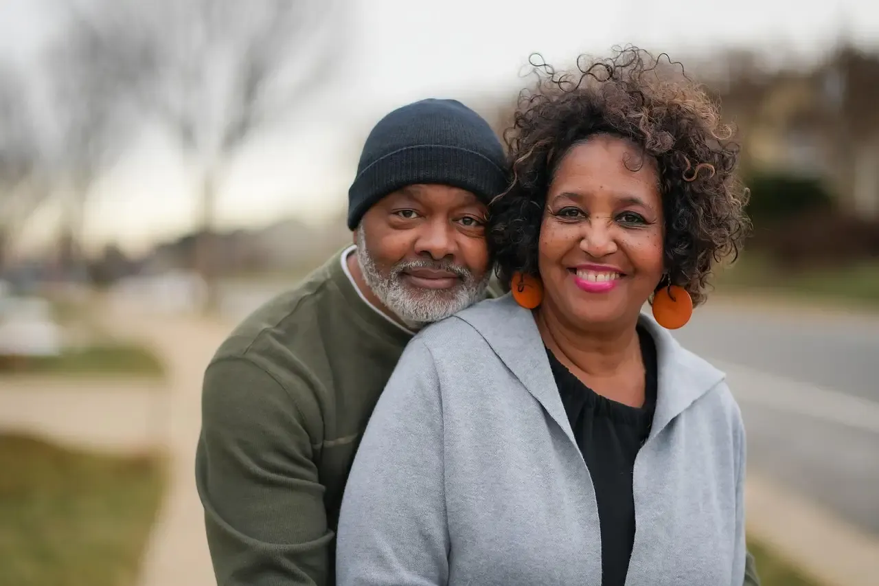 Clear 4K couple photo