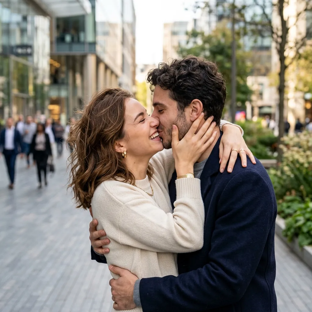 Couple Kiss