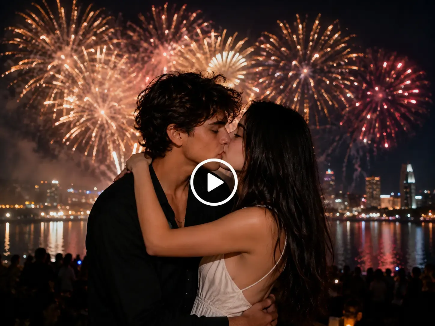 AI Kissing Video Generator Supports Uploading 1 or 2 Photos