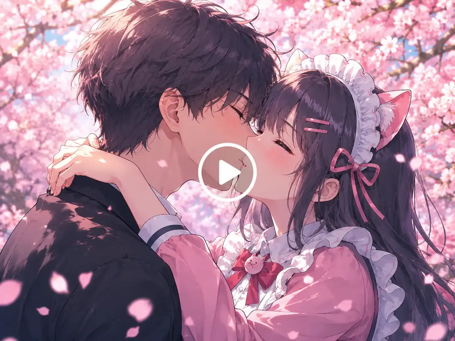 Create Anime and Cartoon Style Kissing Videos Free Online