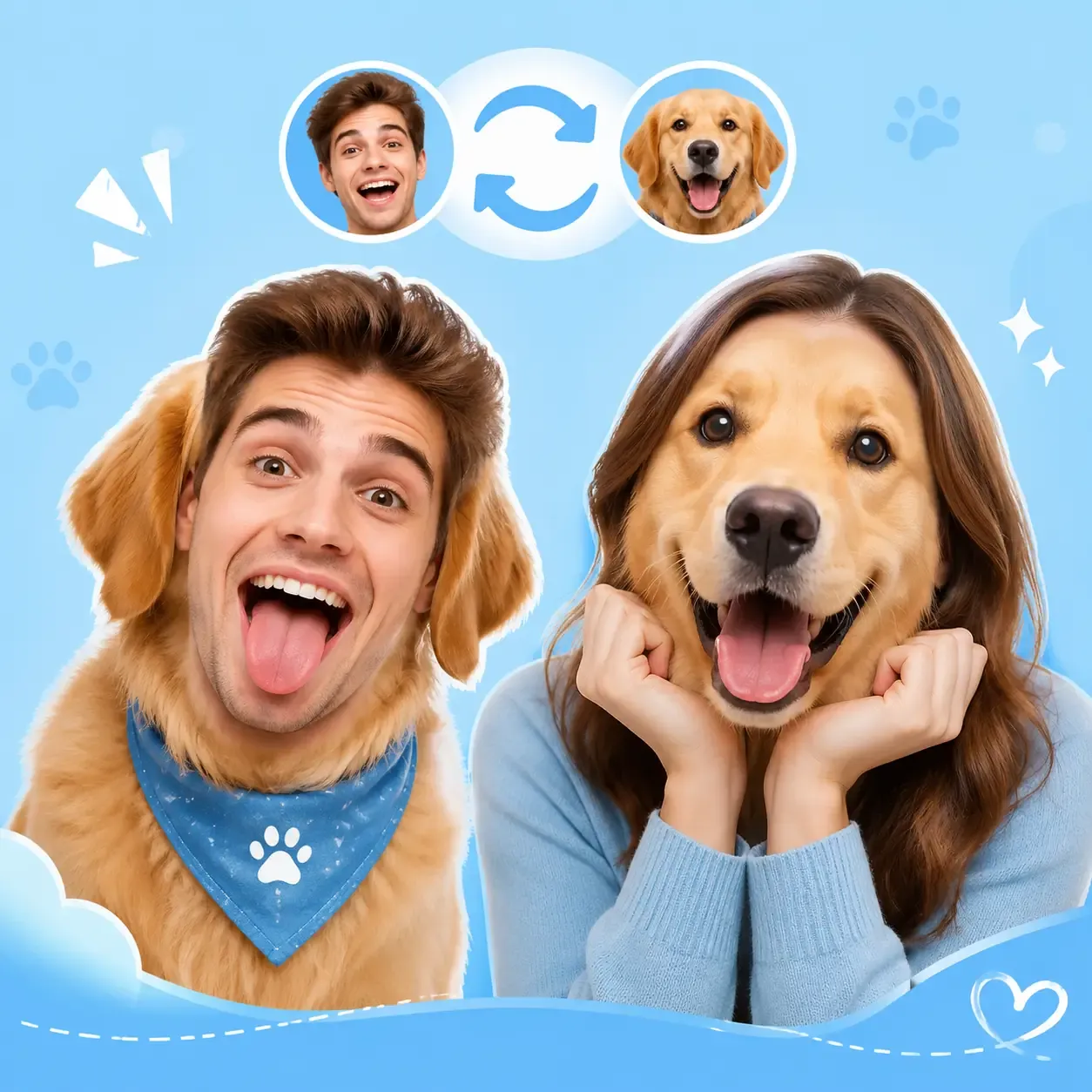 Funny Animal Face Swap with AI Online