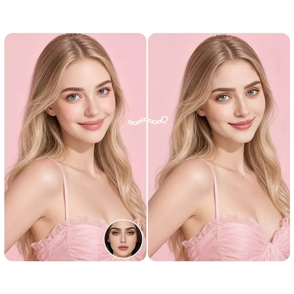 AI Photo Face Swap Feature Demonstration