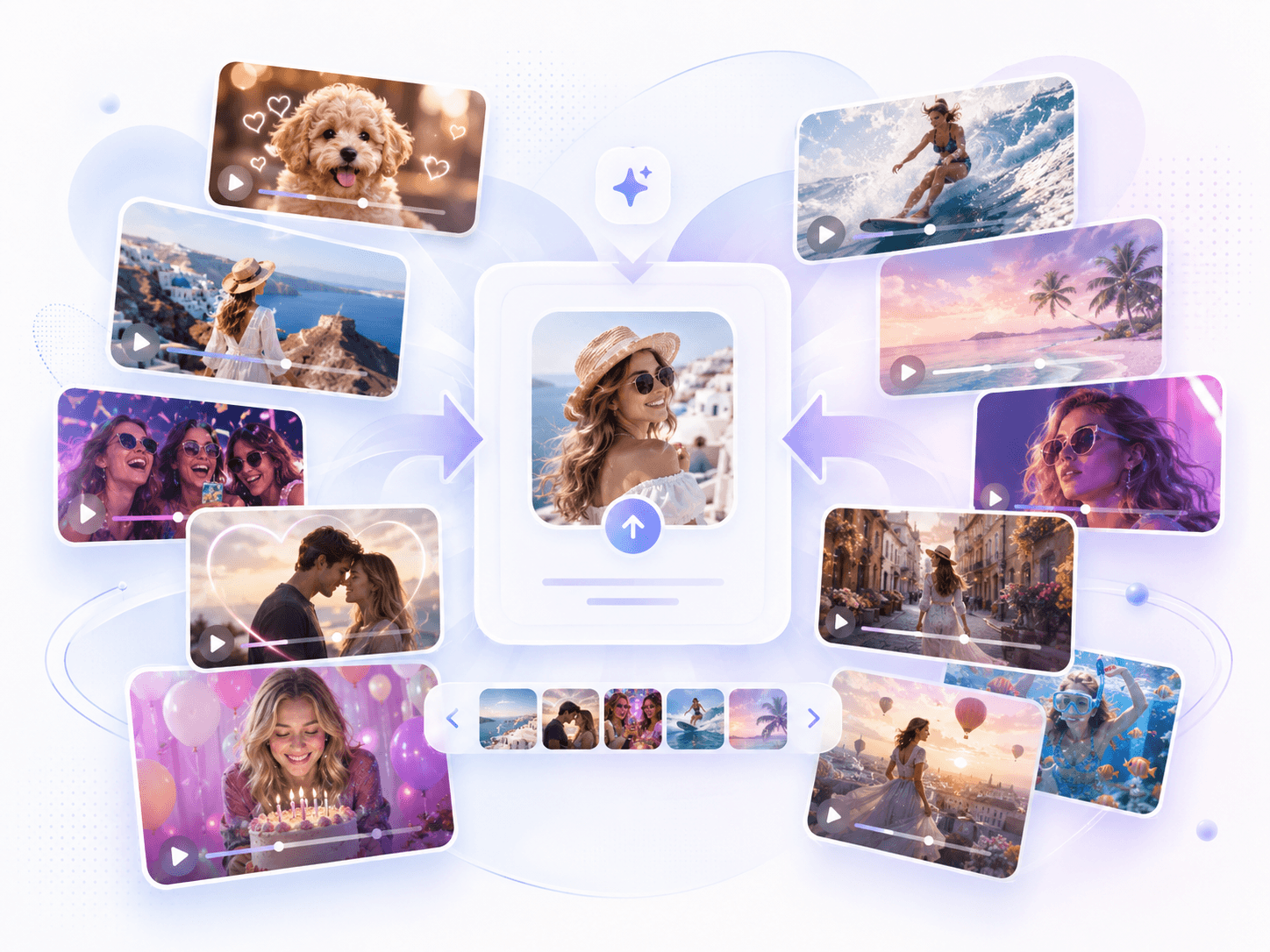 Turn Your Images into Videos with 100+ Ready to Use Templates
