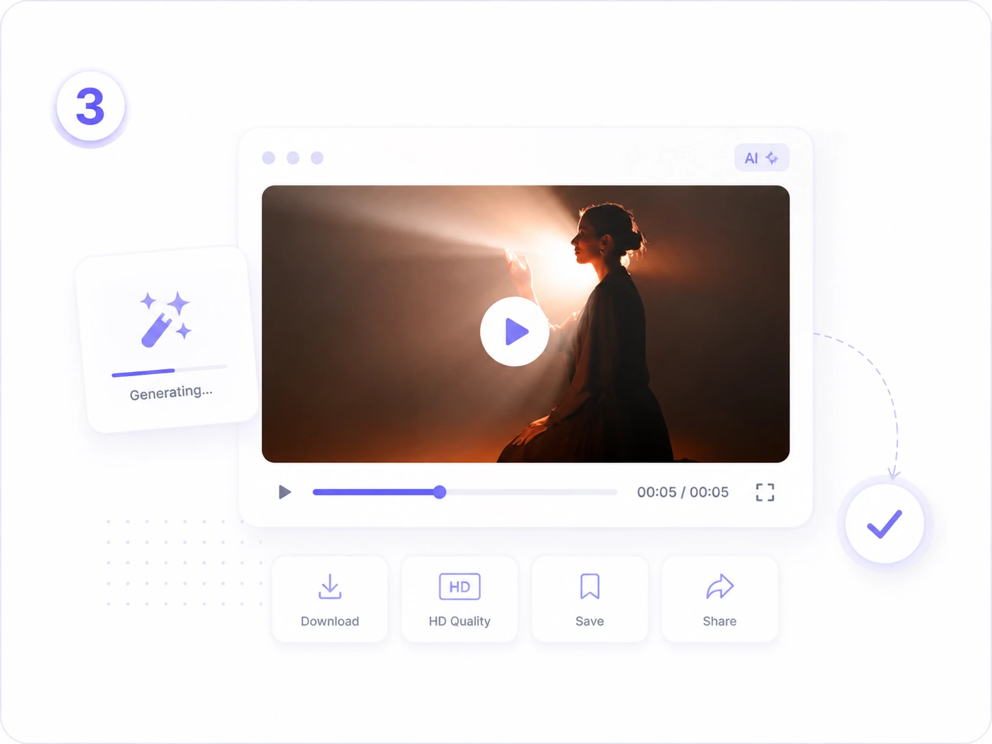 Generate with Text to Video AI
